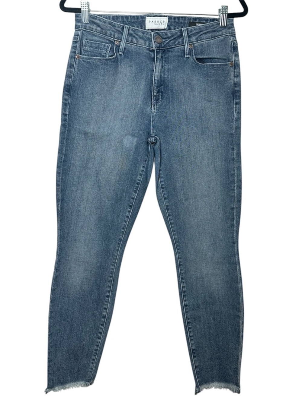 Parker Smith Skinny Jeans Raw Hem Size 29